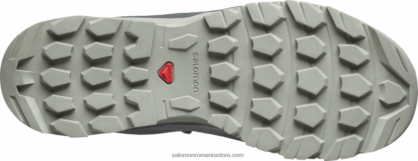 Salomon urban chic/mineral gri/shadow pantofi de drumeție damă - vaya gore-tex 6D8X2J1146