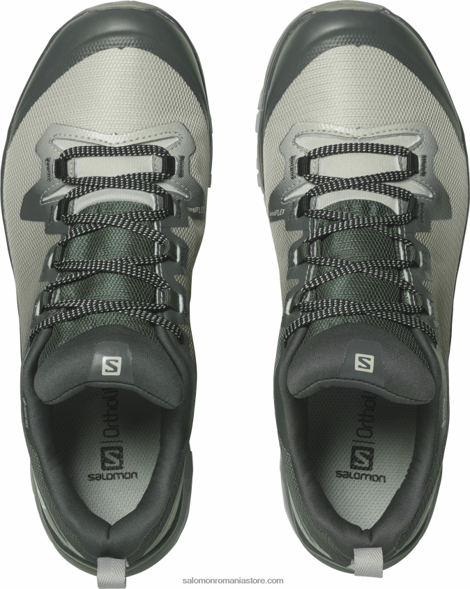 Salomon urban chic/mineral gri/shadow pantofi de drumeție damă - vaya gore-tex 6D8X2J1146