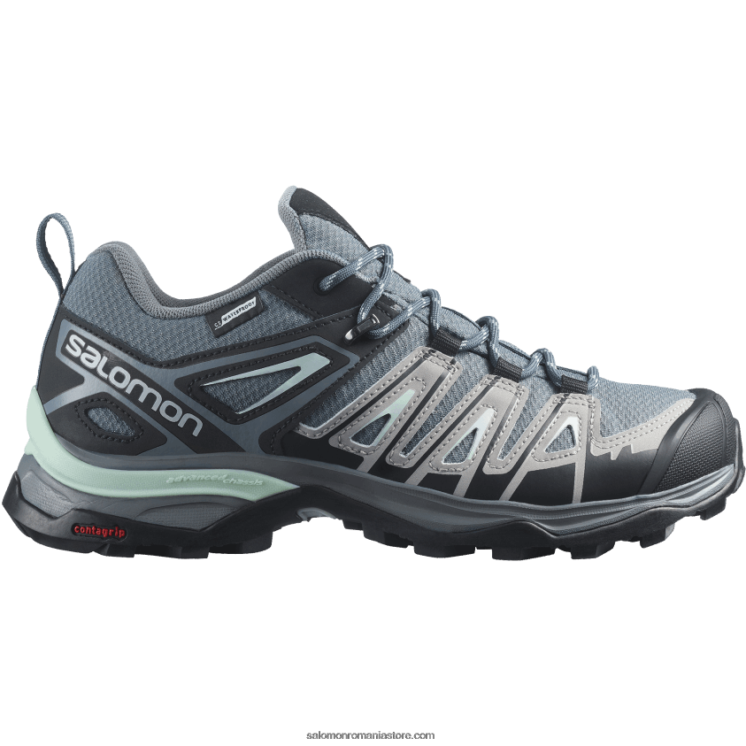 Salomon vreme furtunoasă/aliaj/yucca pantofi de drumeție damă - x ultra pioneer clima waterproof 6D8X2J1130