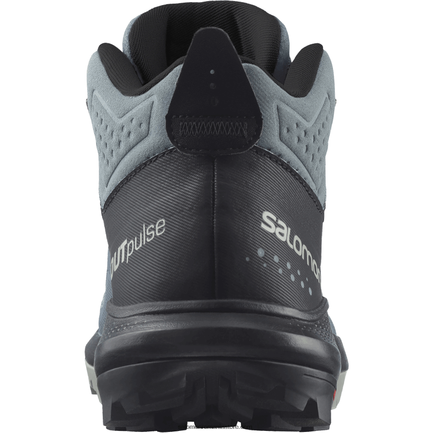 Salomon vreme furtunoasă/negru/fier forjat cizme de drumetie dama - outpulse mid gore-tex 6D8X2J1116