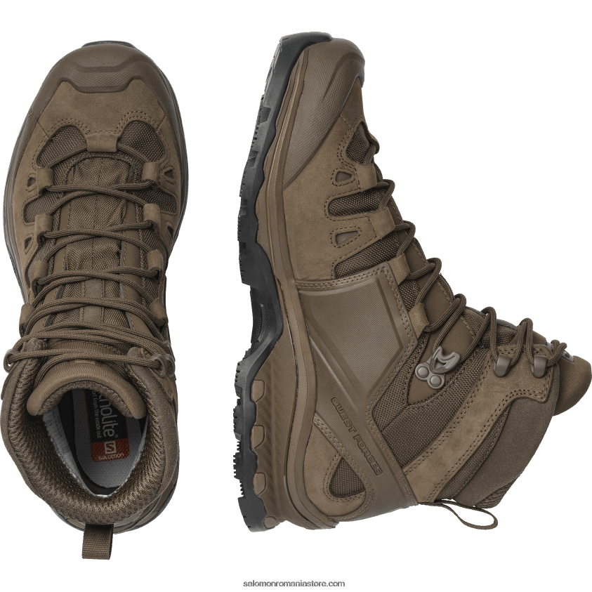 Salomon maro pământ pantofi forțe damă - quest 4d gore-tex forces 2 en 6D8X2J805