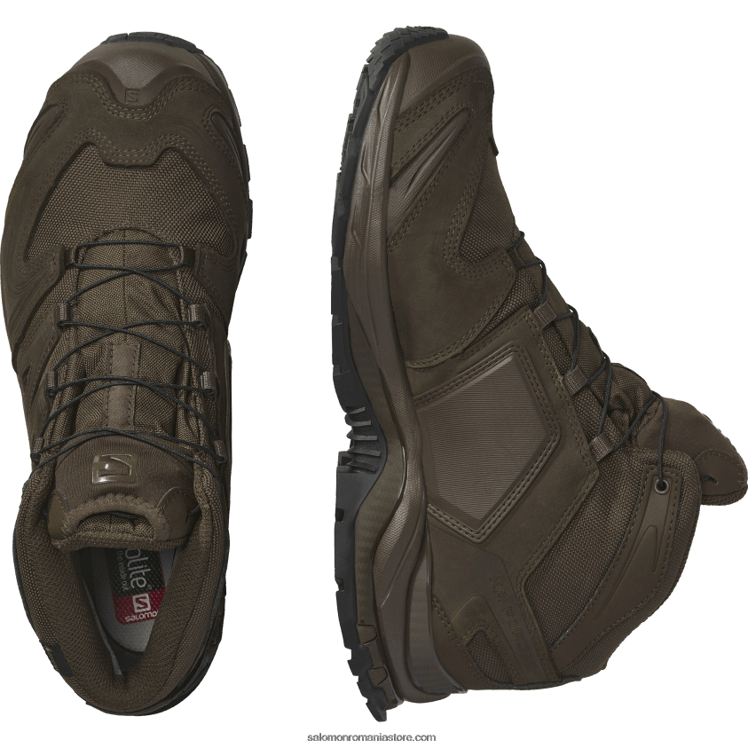 Salomon maro pământ pantofi forțele femei - xa forces mid gore-tex ro 6D8X2J818