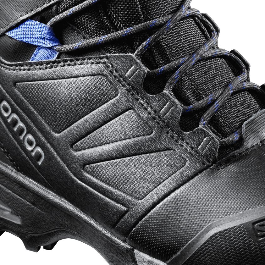 Salomon fantomă/negru/amparo albastru cizme de iarna dama - toundra pro clima waterproof 6D8X2J783