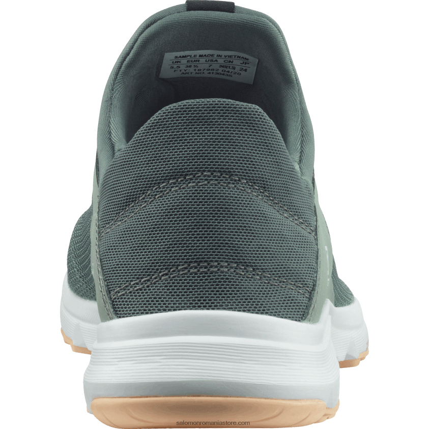 Salomon mediu verde/verde balsam/cremă de migdale sandale dama - amphib bold 2 6D8X2J791