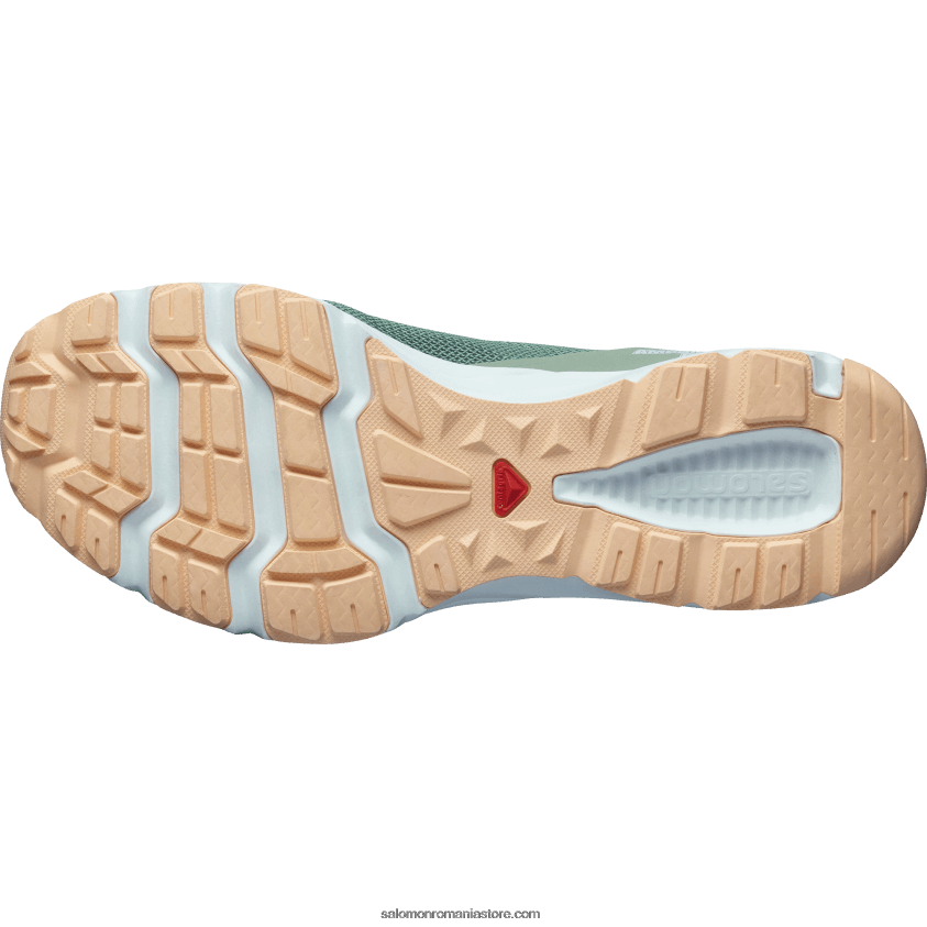 Salomon mediu verde/verde balsam/cremă de migdale sandale dama - amphib bold 2 6D8X2J791