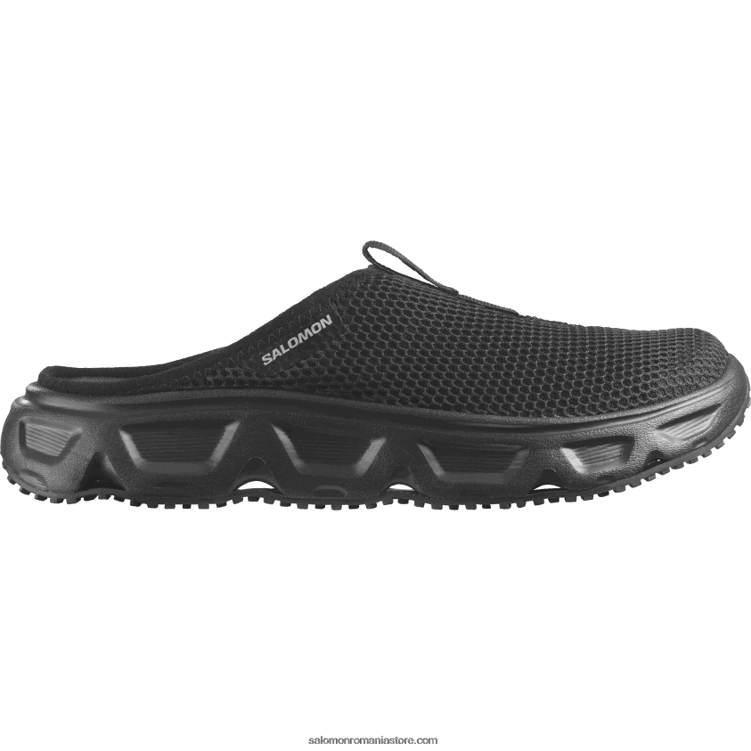 Salomon negru/aliaj pantofi de recuperare dama - reelax slide 6.0 6D8X2J1549