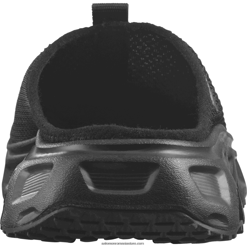 Salomon negru/aliaj pantofi de recuperare dama - reelax slide 6.0 6D8X2J1549