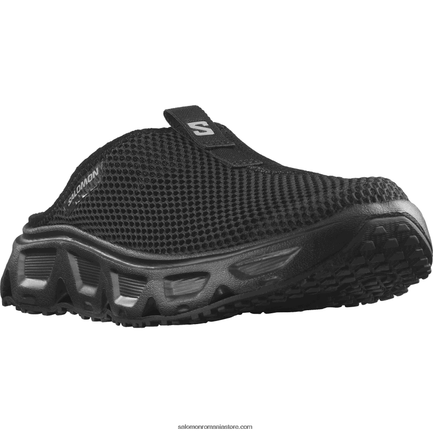 Salomon negru/aliaj pantofi de recuperare dama - reelax slide 6.0 6D8X2J1549