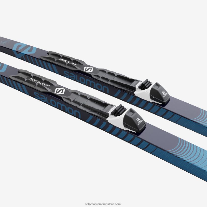 Salomon l409352pm+ pachet de schi nordic clasic pentru femei - snowscape 7 vitane (și prolink auto) 6D8X2J1334