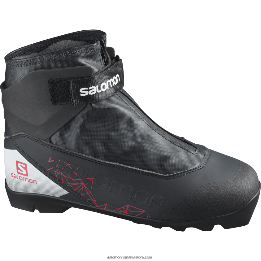 Salomon abanos/rosu/alb cizme nordice clasice de dama - vitane plus prolink 6D8X2J1339