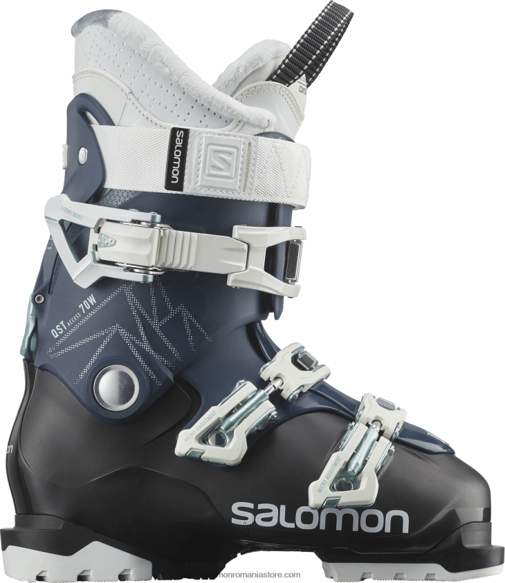 Salomon albastru petrol/alb/ca mare cizme all-mountain dama - qst access 70 6D8X2J1043