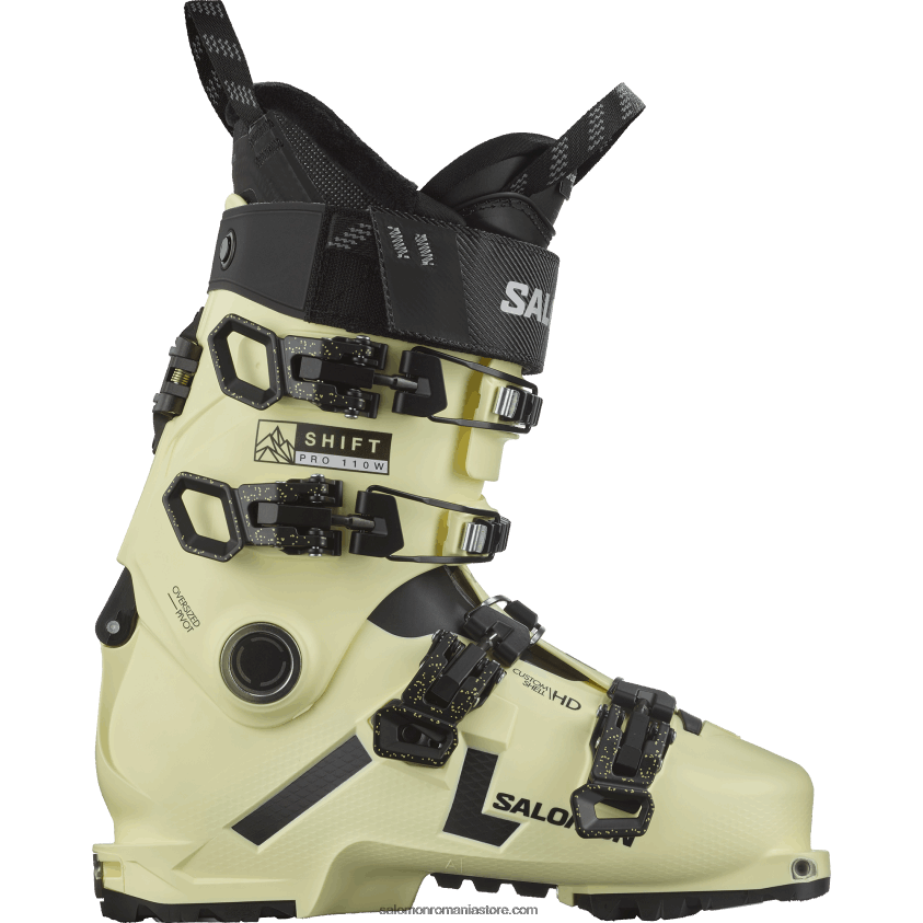 Salomon galben fraged/negru/alb cizme freeride dama - shift pro 110 la 6D8X2J1036