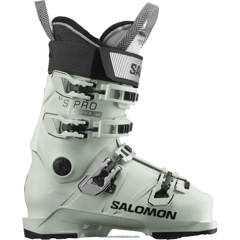 Salomon muschi alb/argintiu/negru cizme de pe pista dama - s/pro alpha 100 6D8X2J1028