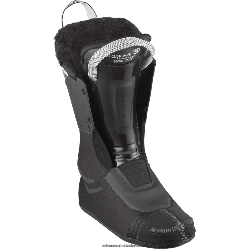 Salomon muschi negru/alb/argintiu cizme de pe pista dama - s/pro alpha 80 6D8X2J1038