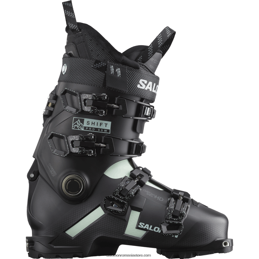 Salomon muschi negru/alb/beluga cizme freeride dama - shift pro 90 la 6D8X2J1287