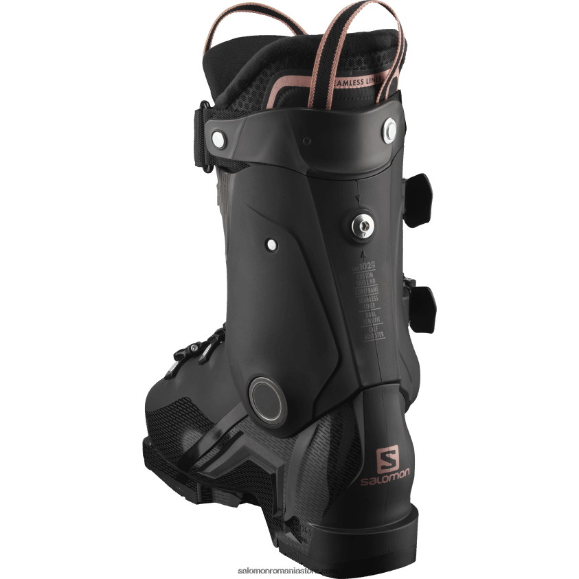 Salomon negru/aur roz/belluga cizme de pe pista dama - s/pro hv 100 6D8X2J1033