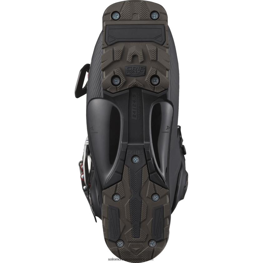 Salomon negru/cordovan/argintiu ghete pe pista dama - s/pro alpha 110 el 6D8X2J1027
