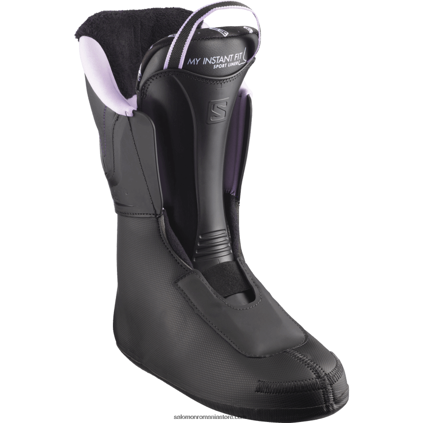 Salomon negru/lavanda/beluga ghete de damă pe pistă - select hv 80 6D8X2J1290