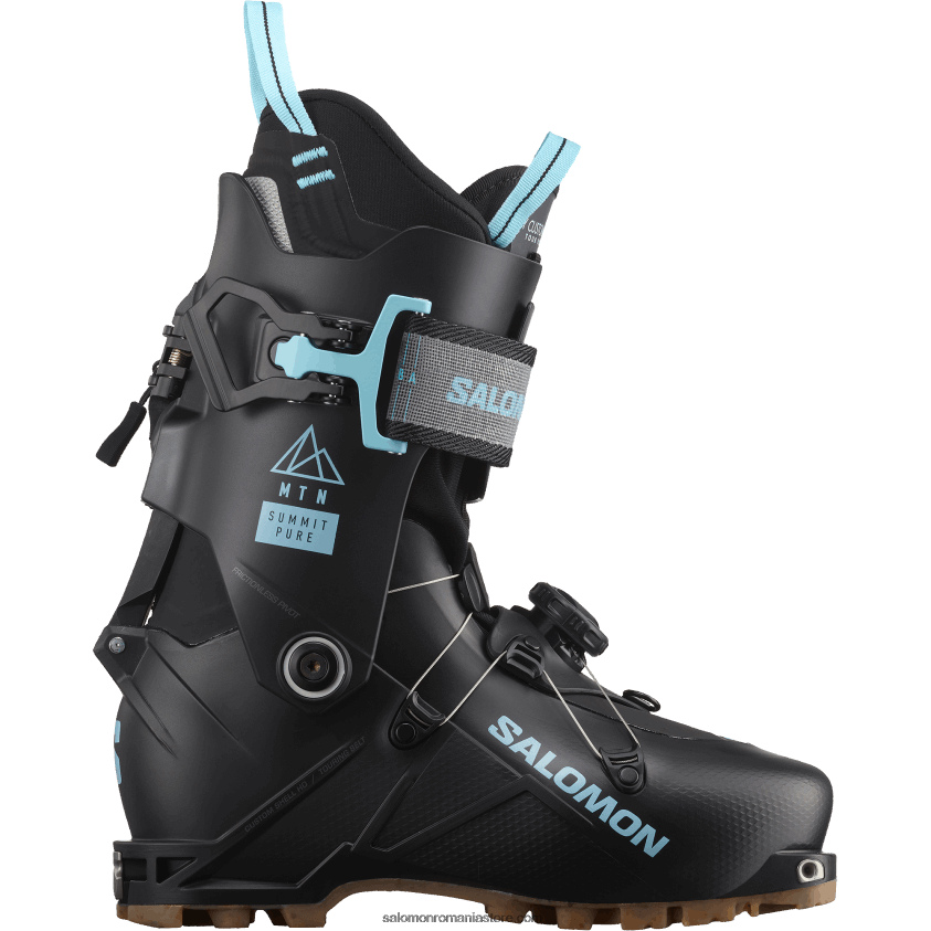 Salomon zi neagră/ploioasă cizme de turism dama - mtn summit pure 6D8X2J1289