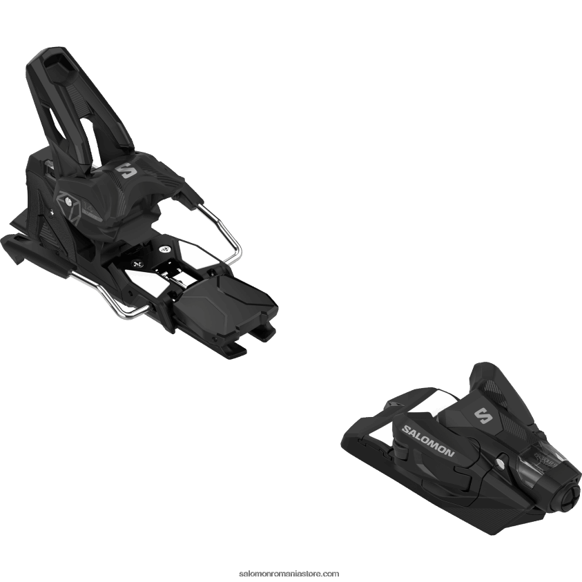 Salomon negru legături all-mountain pentru femei - strive 14 gripwalk 6D8X2J1046