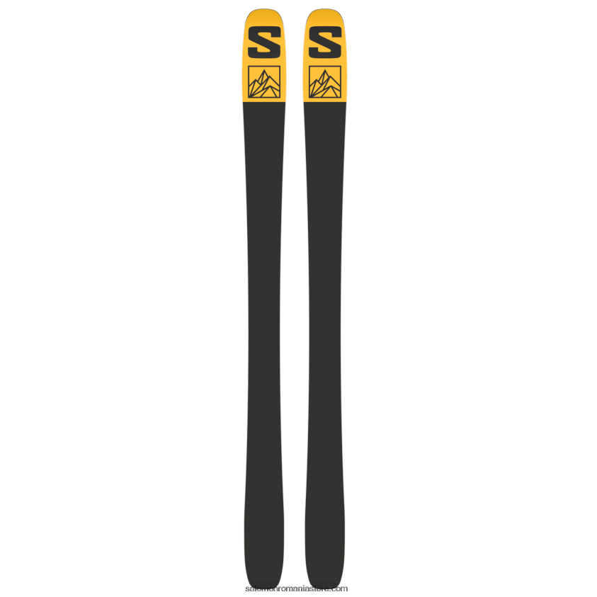 Salomon molid verde/energie solară/negru schiuri all-mountain pentru femei - qst 92 6D8X2J1008