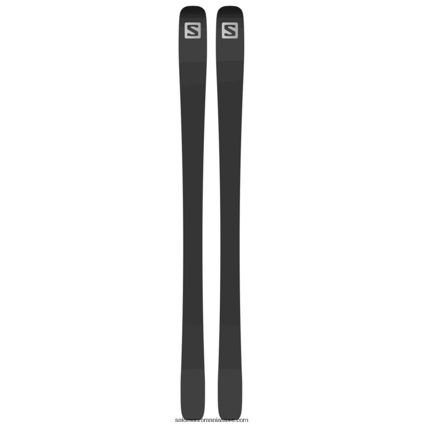 Salomon negru/bordeau schiuri all-mountain pentru femei - poziție 84 6D8X2J1003