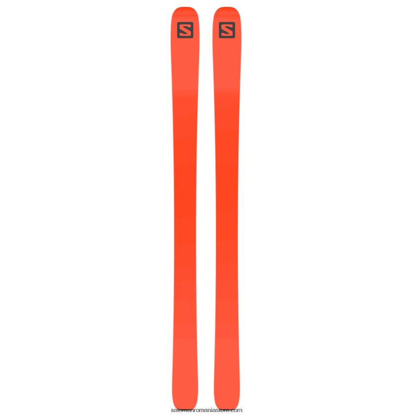 Salomon negru/rosu schiuri all-mountain pentru femei - poziție 102 6D8X2J1017