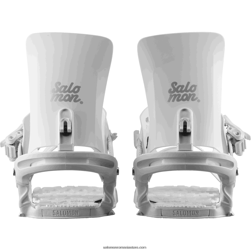Salomon alb legături snowboard damă - nesta 6D8X2J1329