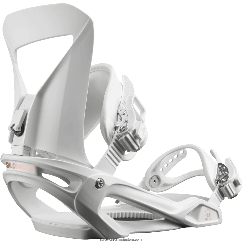 Salomon alb legături snowboard damă - vrajă 6D8X2J1422
