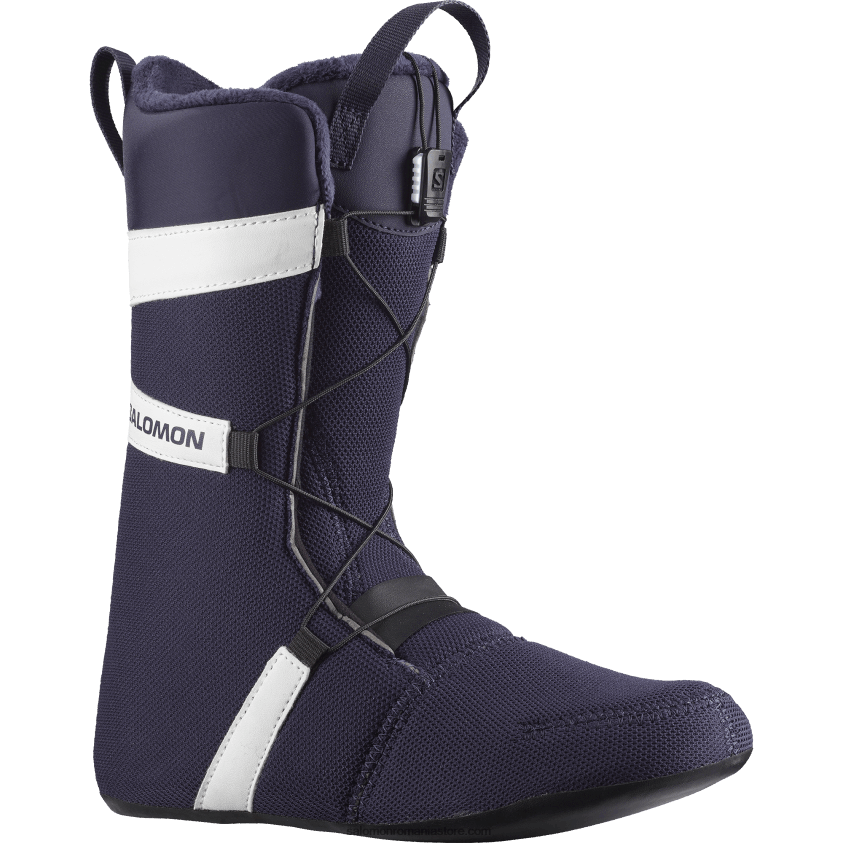 Salomon albastru de seară/alb/nunt de mentă cizme snowboard dama - ivy boa sj boa 6D8X2J1314
