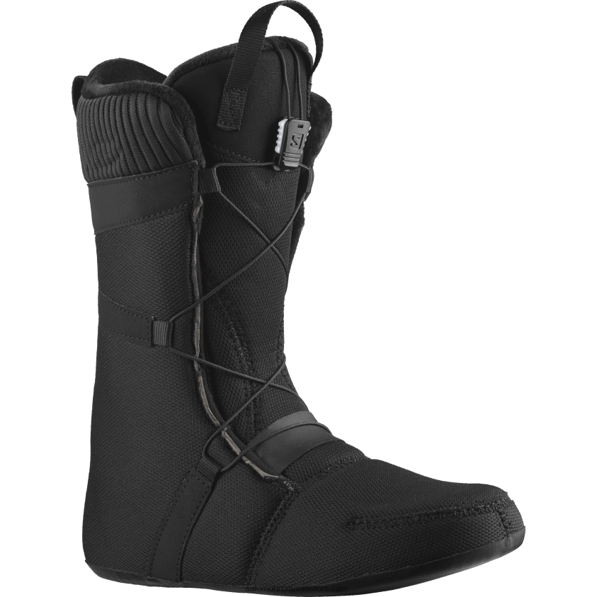 Salomon negru argintiu cizme snowboard dama - kiana 6D8X2J1322