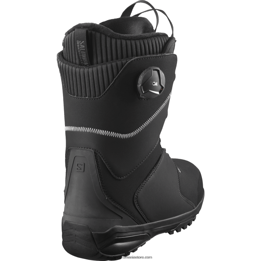 Salomon negru argintiu cizme snowboard dama - kiana dual boa 6D8X2J1316