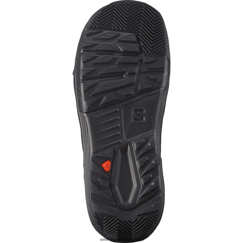 Salomon negru/asfalt cizme snowboard dama - iedera 6D8X2J1323