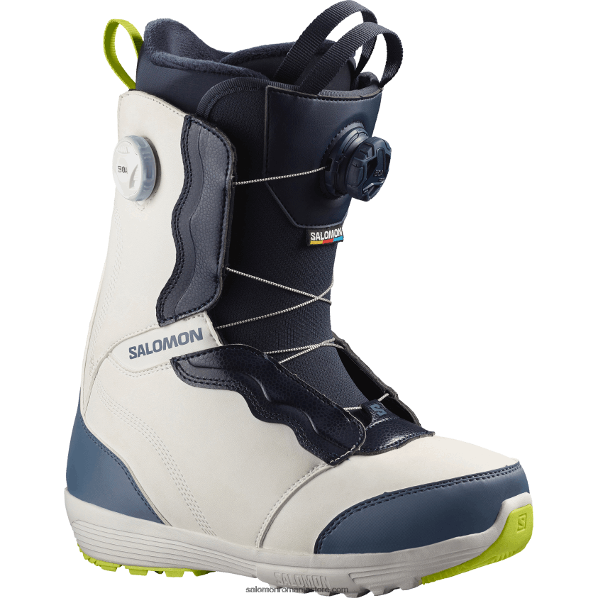 Salomon nor de nimbus/albastru china/var acid cizme snowboard dama - ivy boa sj boa 6D8X2J1313