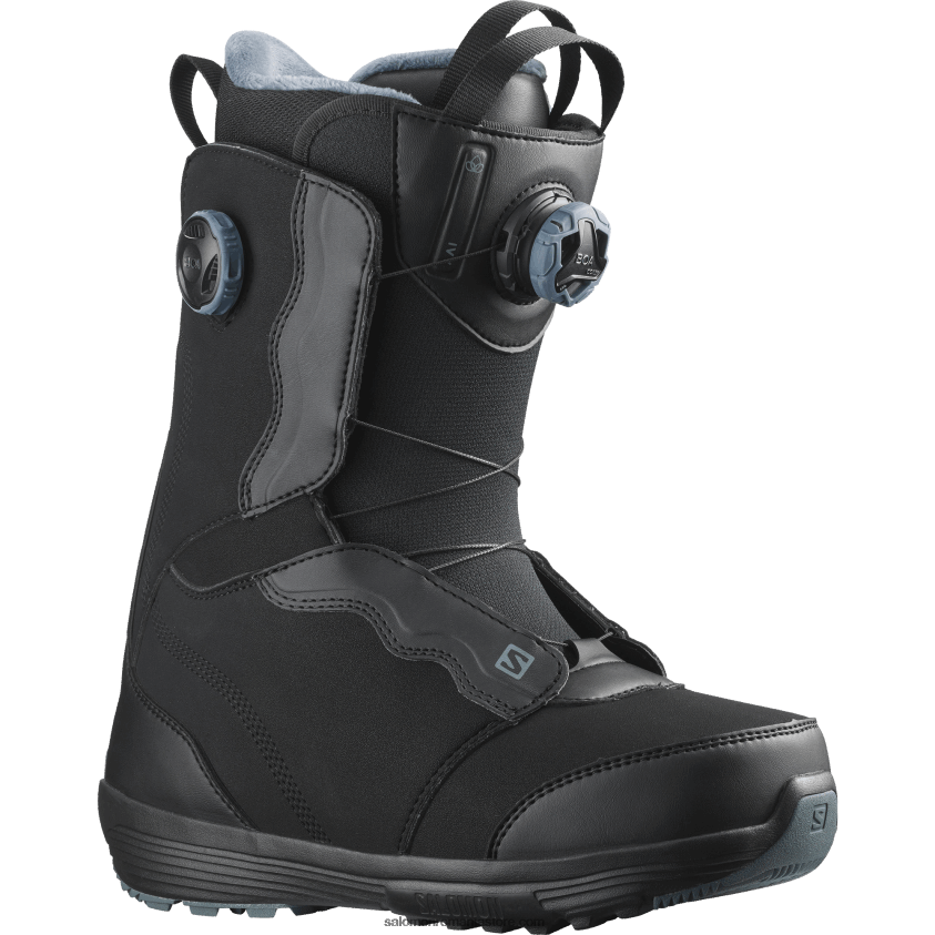 Salomon vreme neagră/furtunoasă cizme snowboard dama - ivy boa 6D8X2J1320