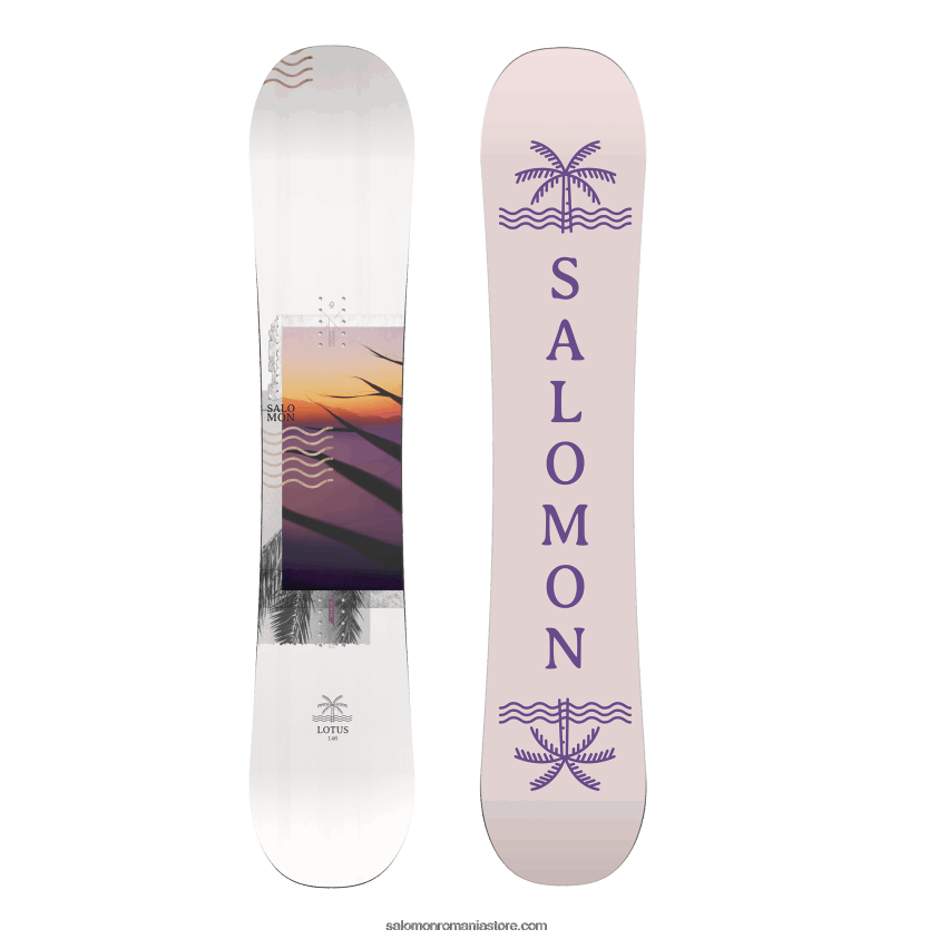 Salomon l47018600 snowboard all-mountain pentru femei - lotus 6D8X2J1309