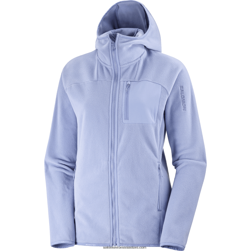 Salomon conac englezesc jachetă cu strat intermediar damă - outline polartec 6D8X2J860