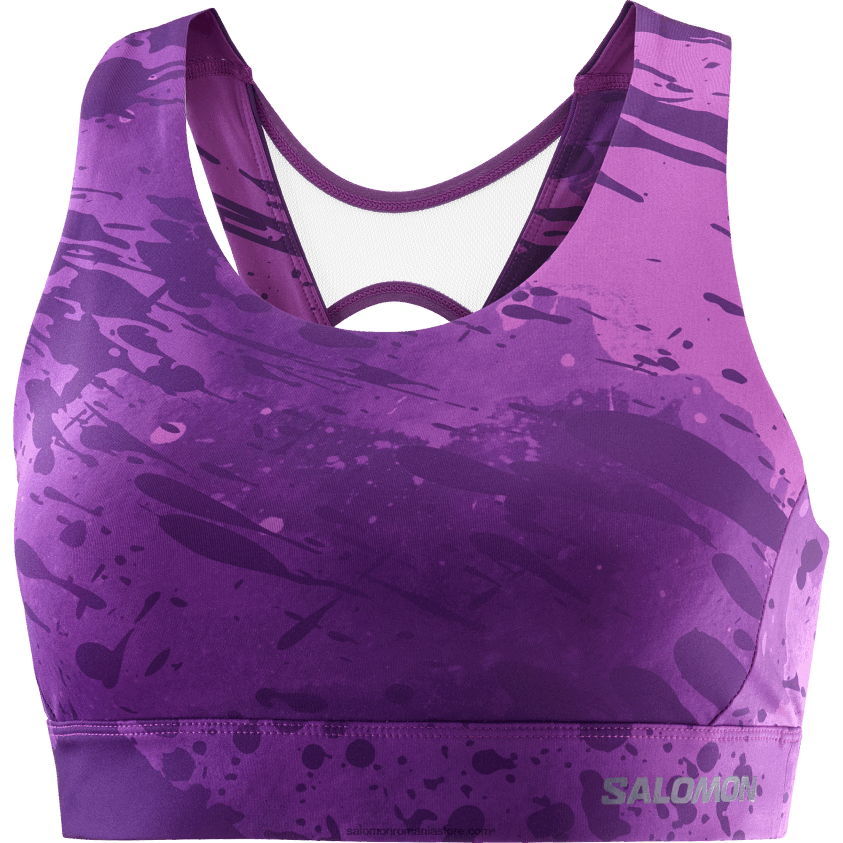 Salomon struguri spumante/ao sutien sport dama - cross run 6D8X2J937