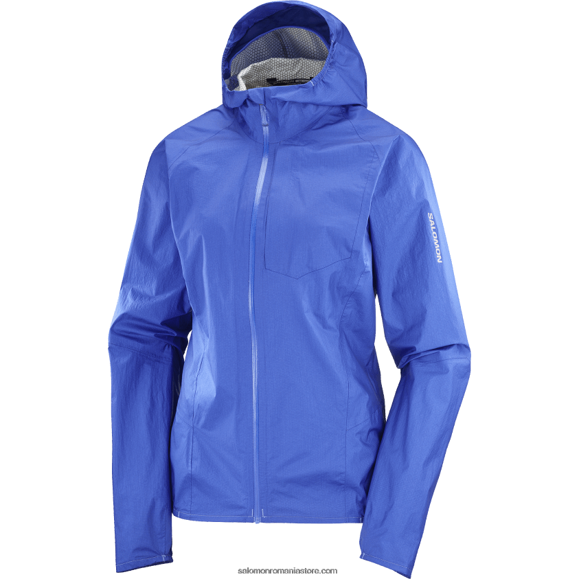 Salomon albastru nautic jachetă shell de damă - impermeabilă bonatti 6D8X2J842
