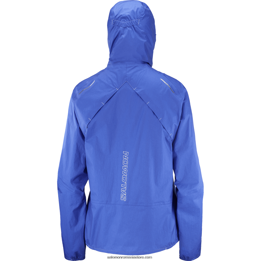 Salomon albastru nautic jachetă shell de damă - impermeabilă bonatti 6D8X2J842