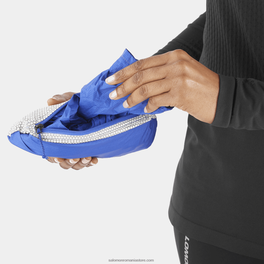 Salomon albastru nautic jachetă shell de damă - impermeabilă bonatti 6D8X2J842