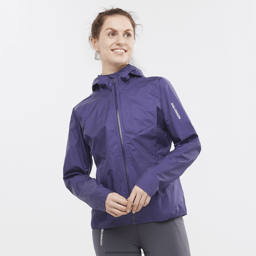 Salomon aură astrală jachetă shell de damă - impermeabilă bonatti 6D8X2J844