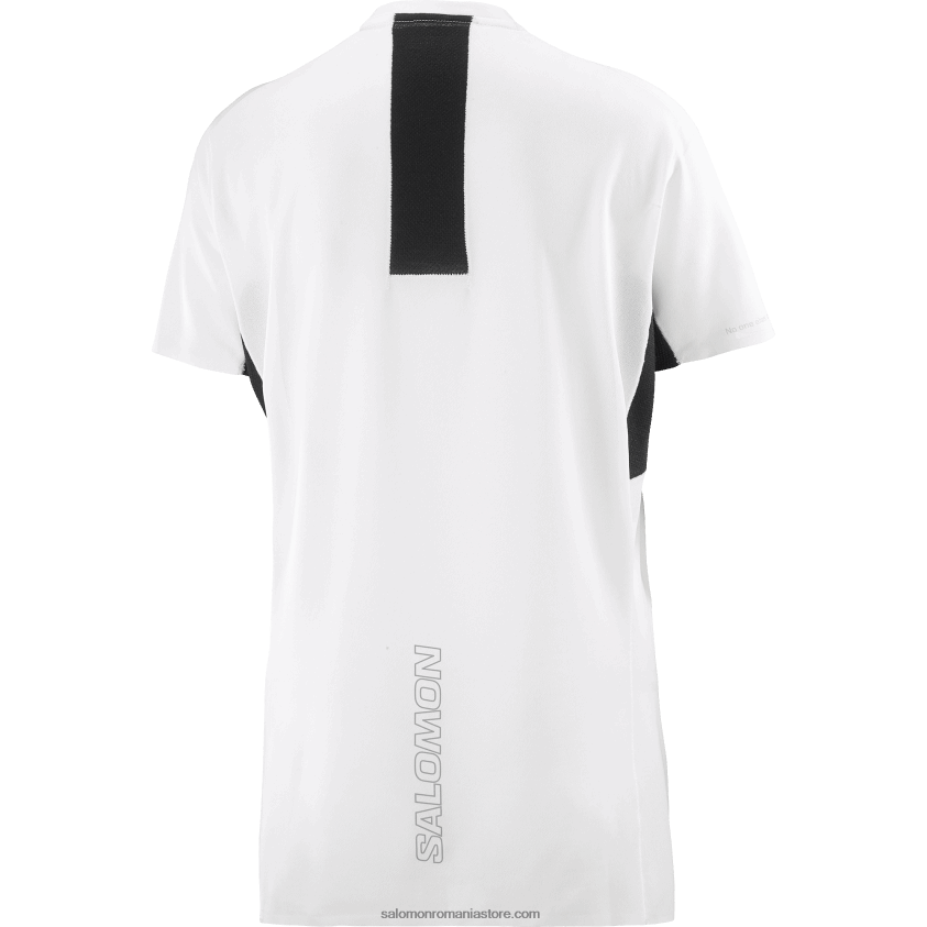 Salomon alb/negru adânc tricou dama cu maneca scurta - shortney 6D8X2J911