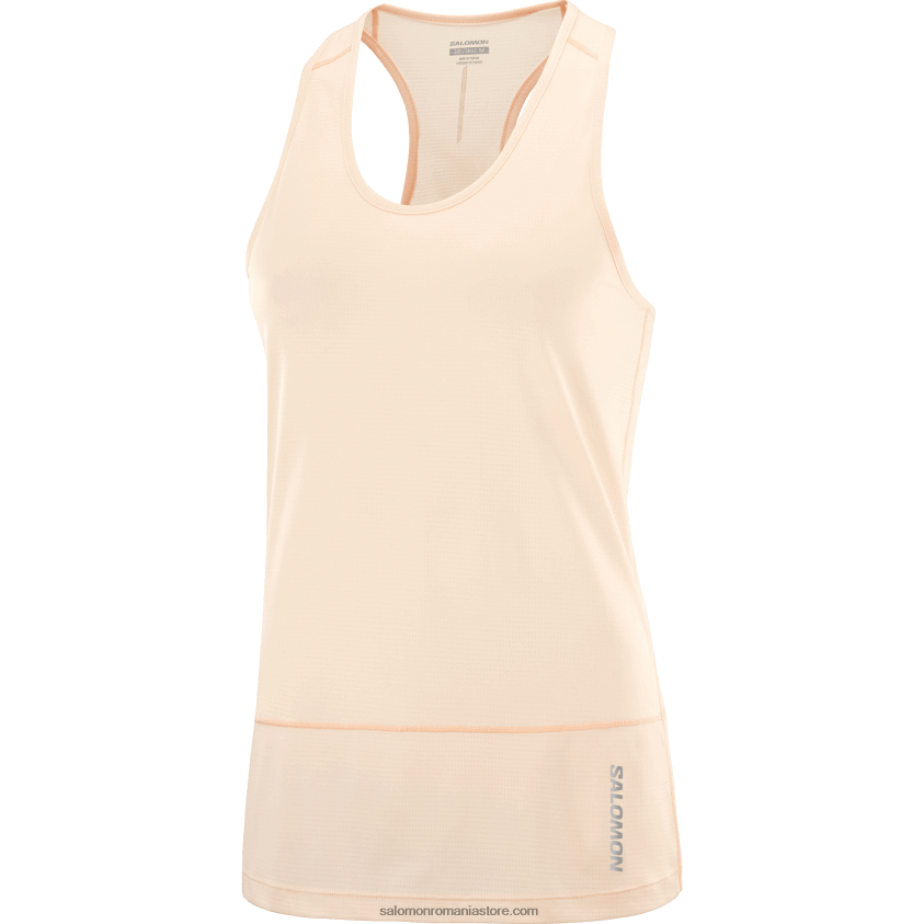 Salomon bronz crema tanc pentru femei - cross run 6D8X2J897