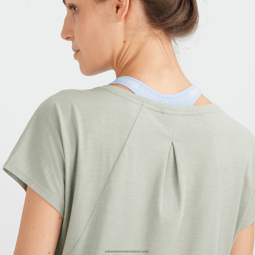 Salomon fier forjat tricou dama cu maneca scurta - forme esentiale 6D8X2J894