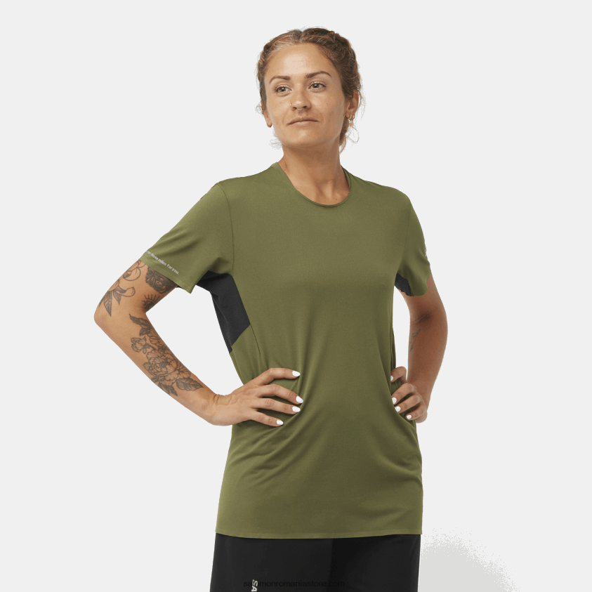 Salomon frunza de strugure tricou dama cu maneca scurta - shortney 6D8X2J910