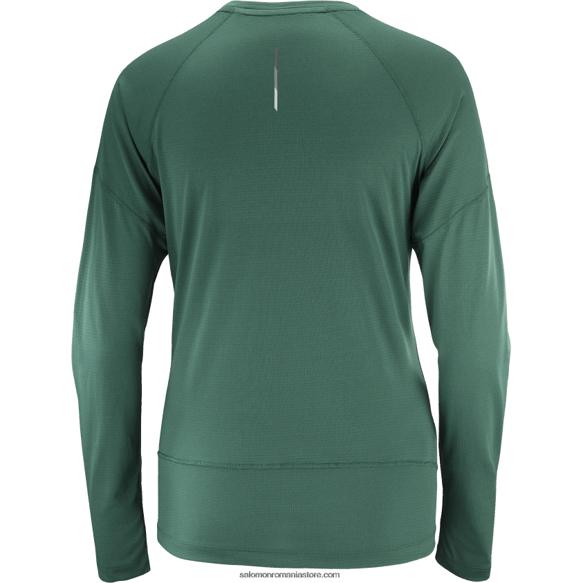 Salomon pin ponderosa tricou dama cu maneca lunga - cross run 6D8X2J921