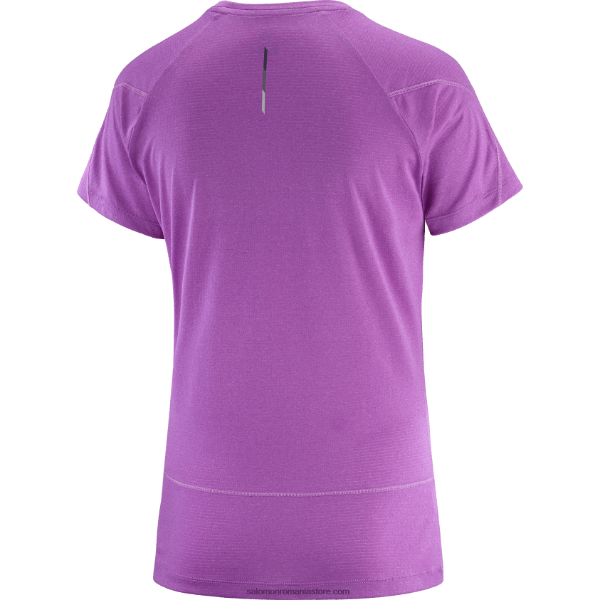 Salomon struguri spumante/erica tricou dama cu maneca scurta - cross run 6D8X2J890